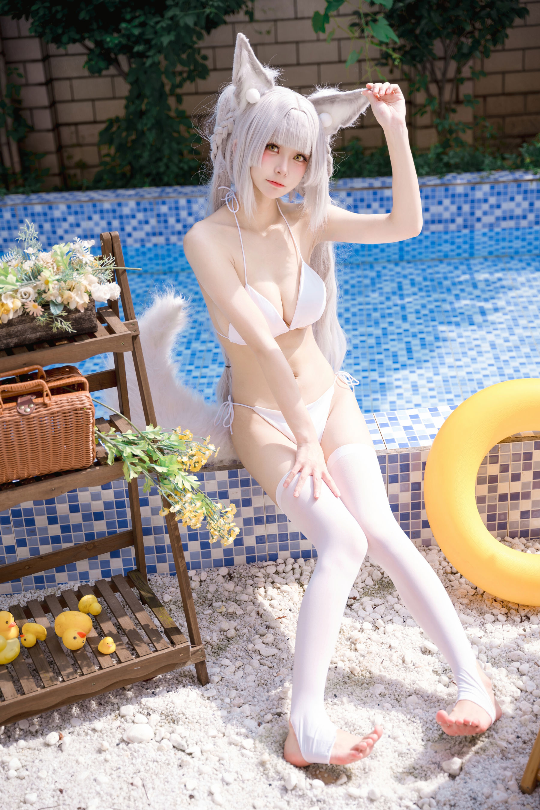 九柒喵 - 朝凪泳装