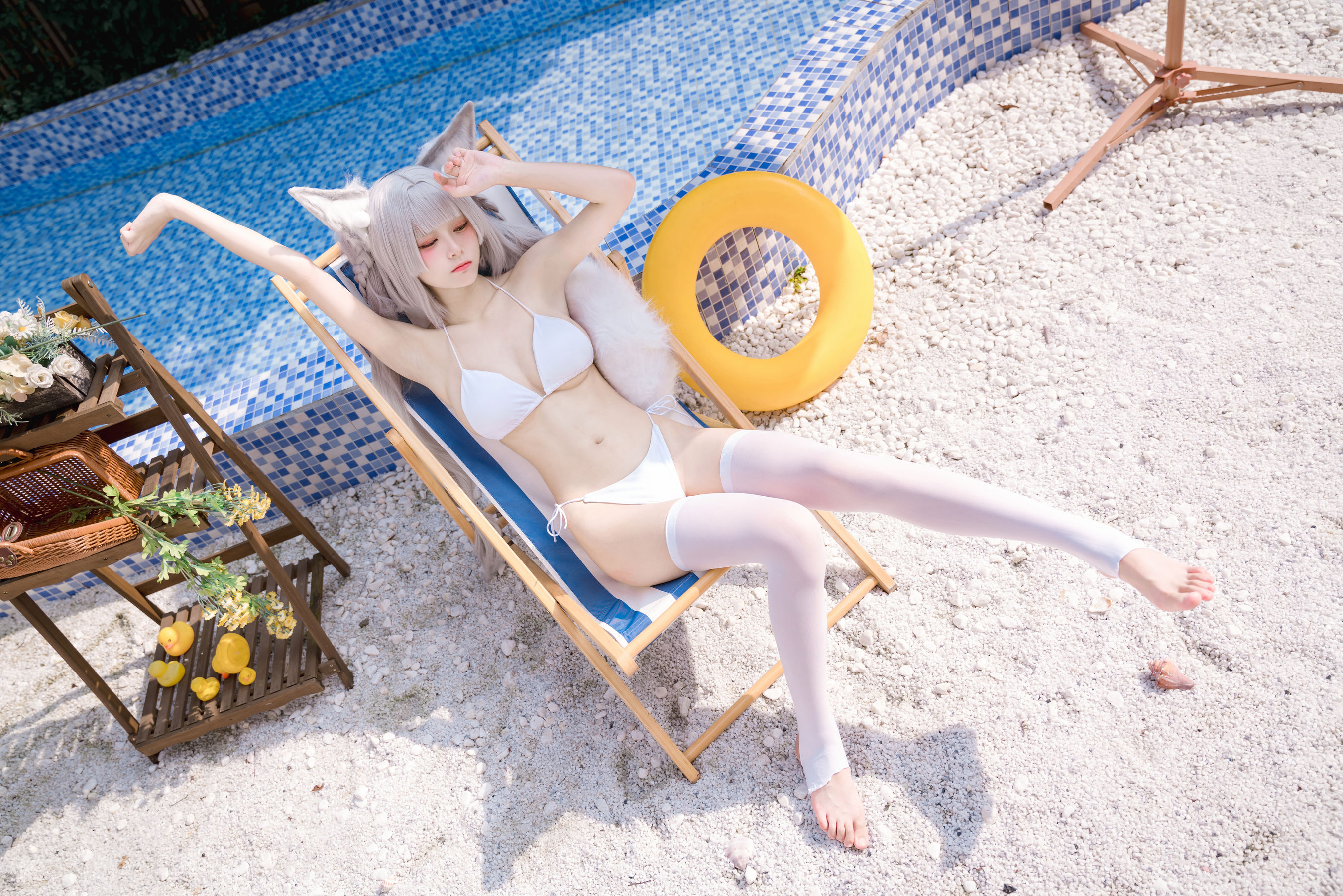 九柒喵 - 朝凪泳装