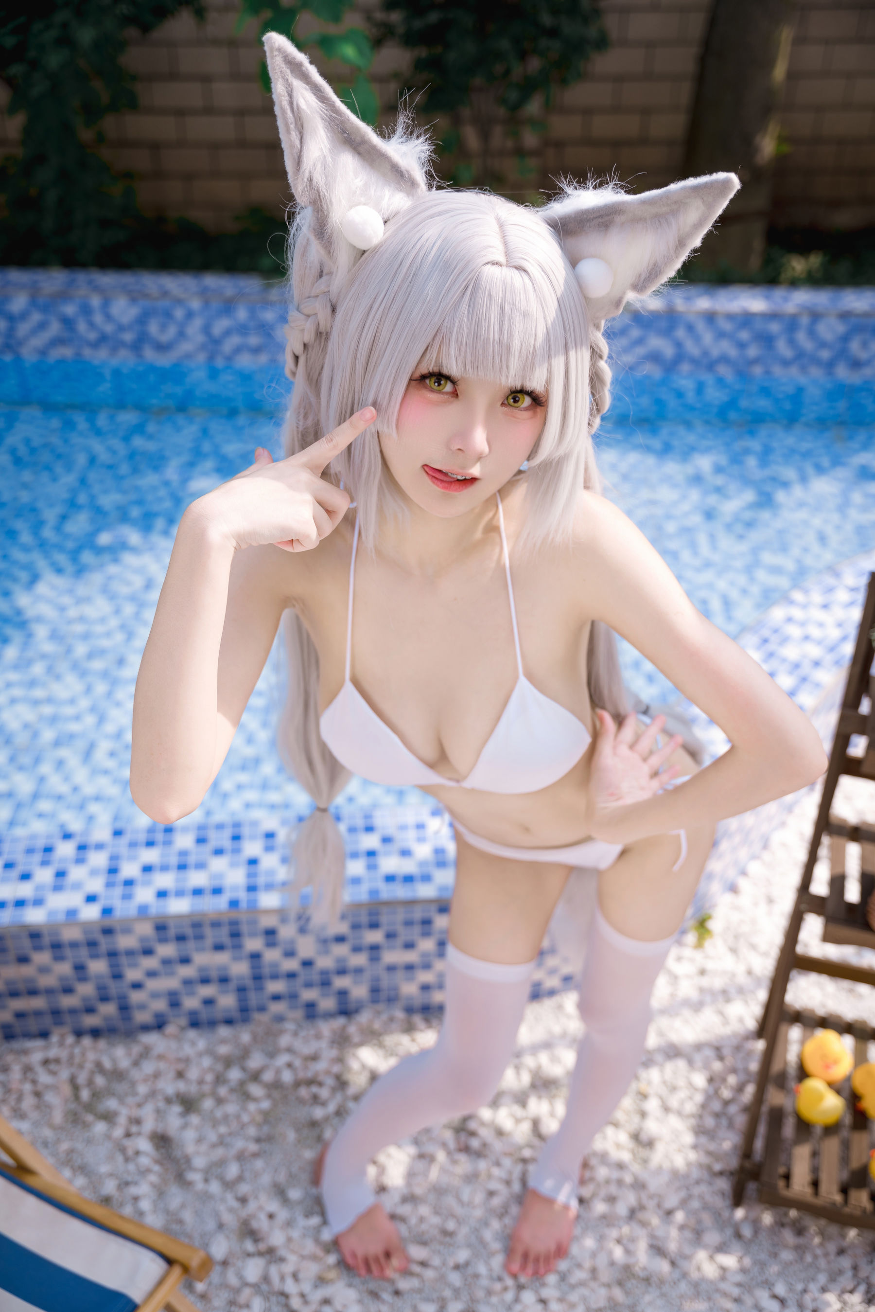 九柒喵 - 朝凪泳装