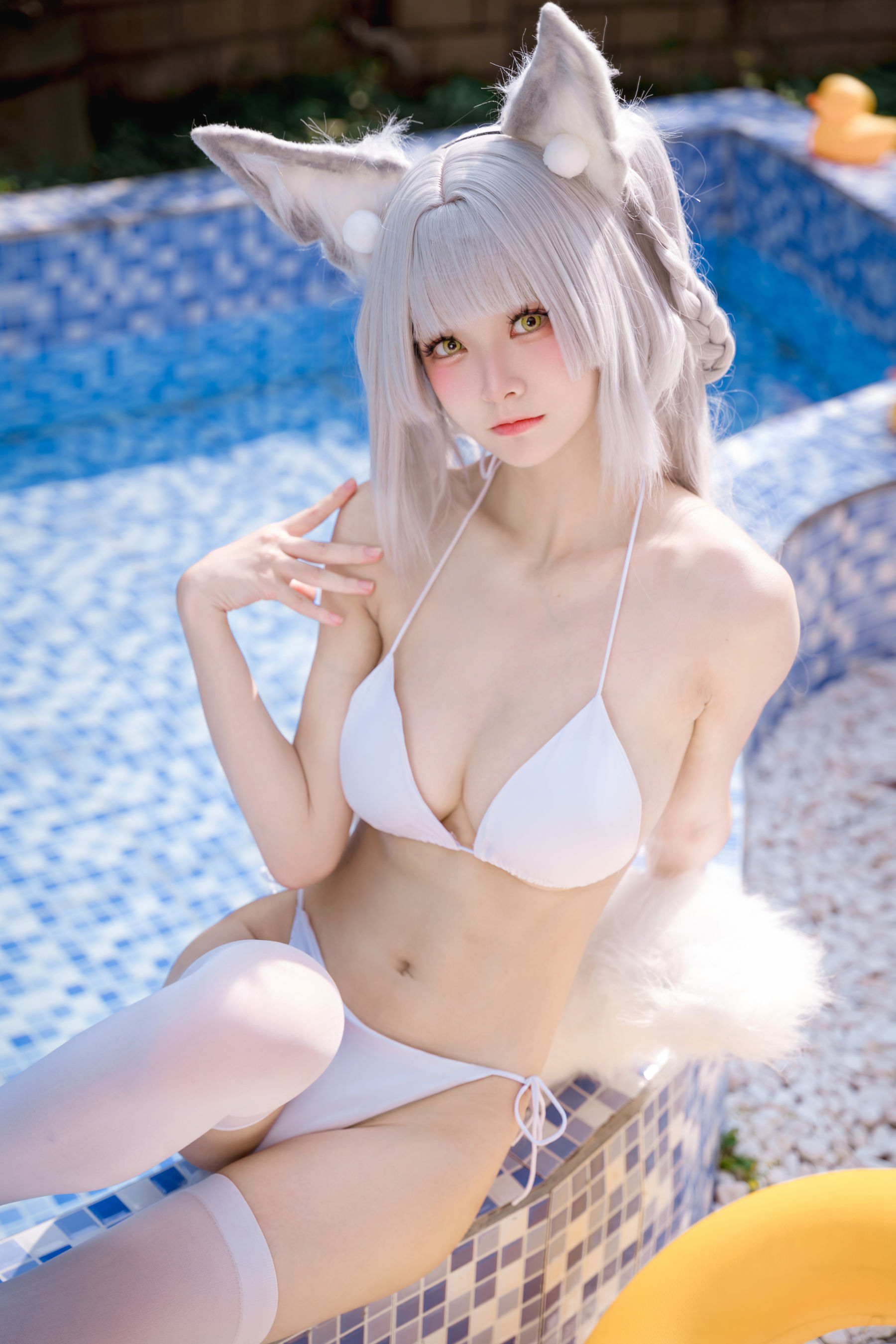 九柒喵 - 朝凪泳装