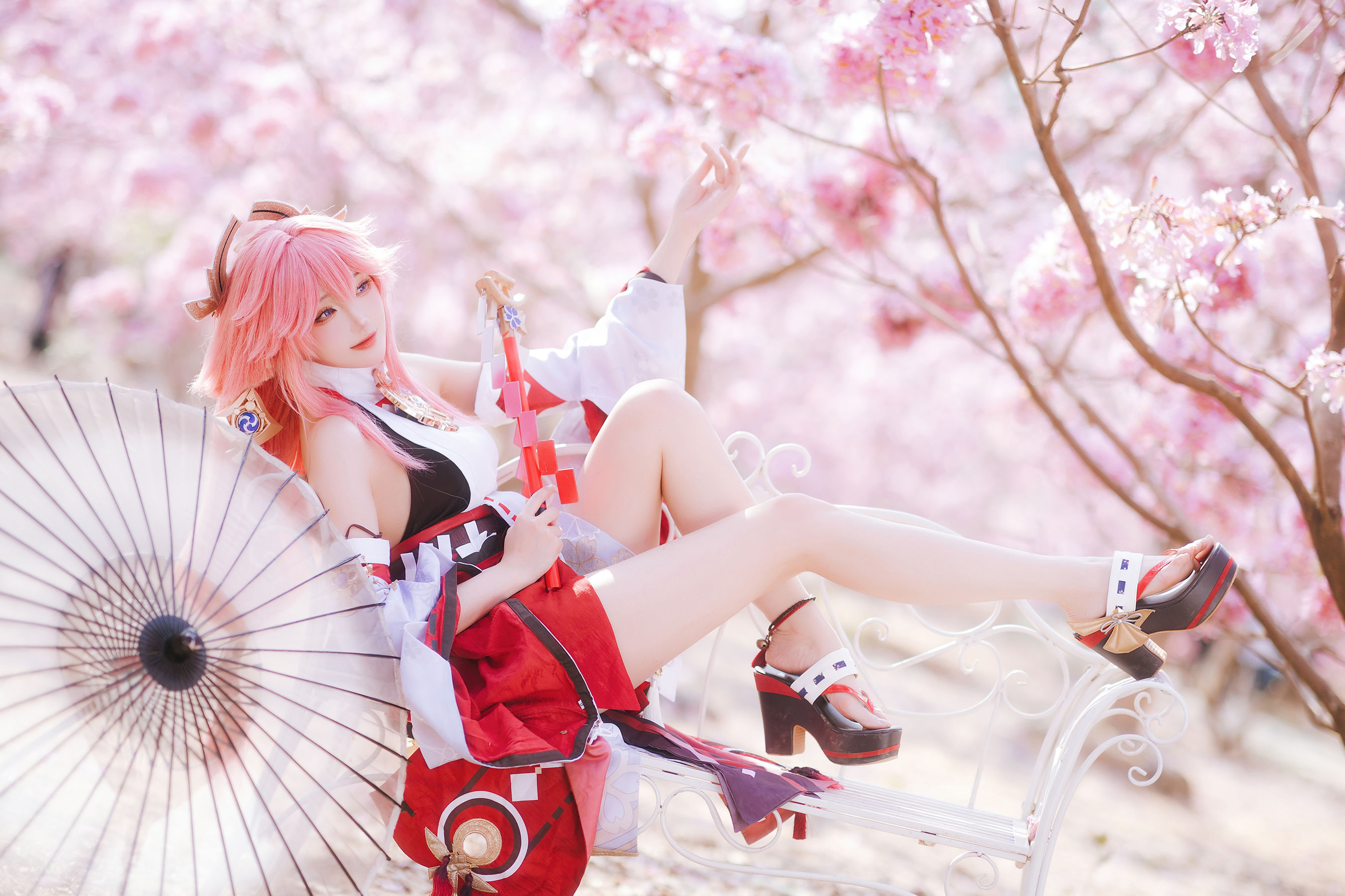 Coser瓜希酱福利 - 原神 八重神子