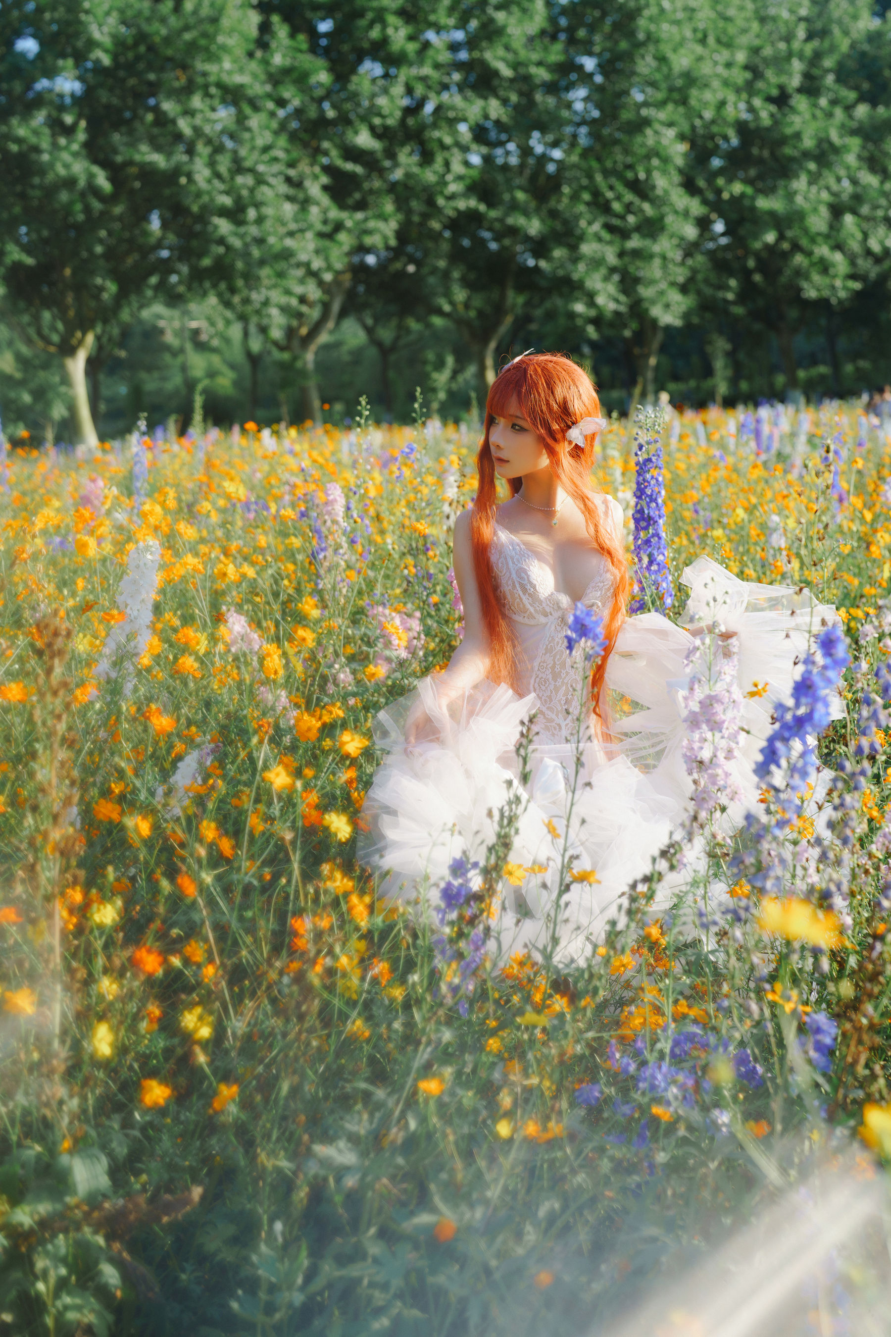 动漫博主 蠢沫沫 - 花丛婚纱  第22张