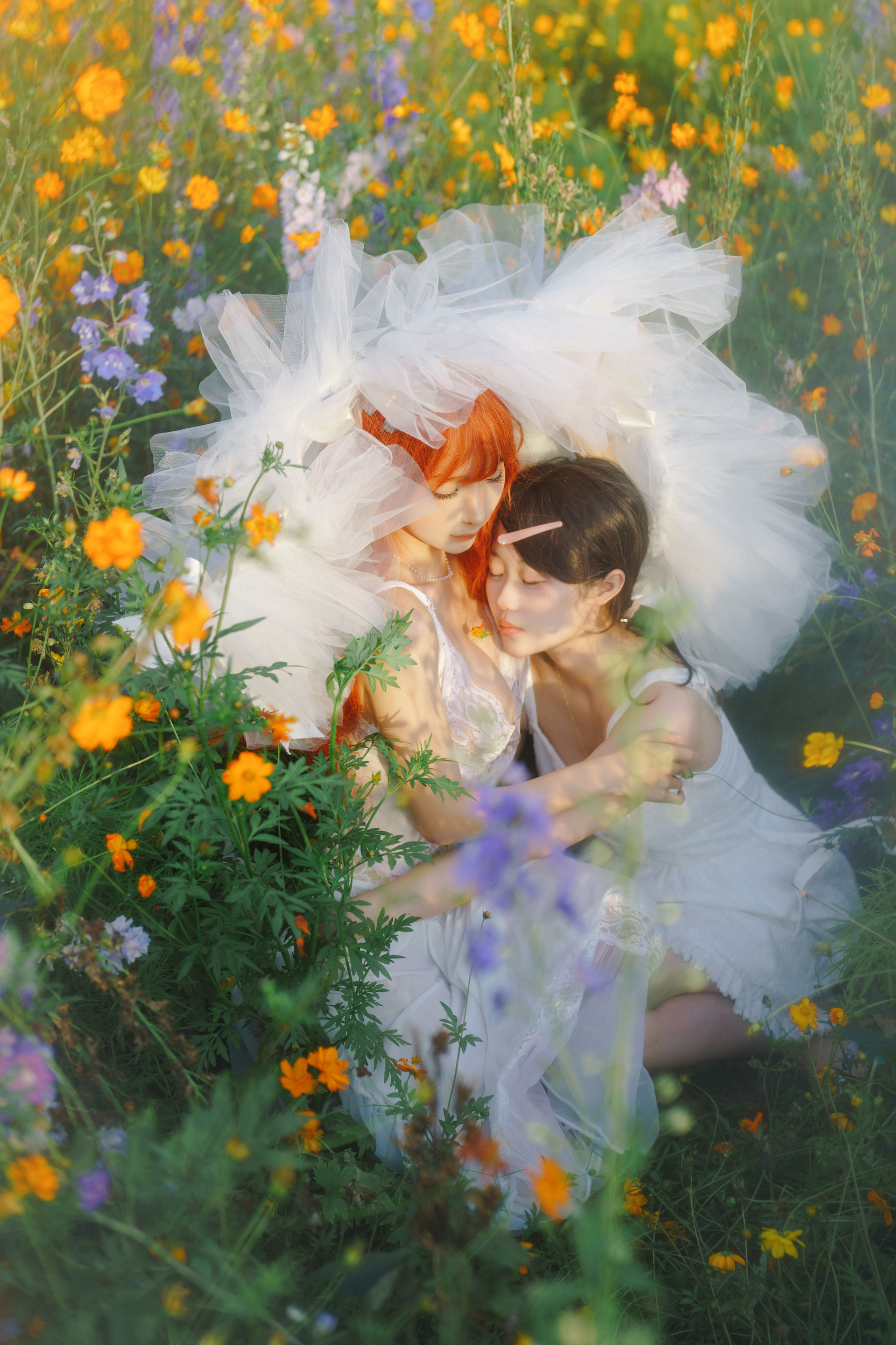 动漫博主 蠢沫沫 - 花丛婚纱  第36张