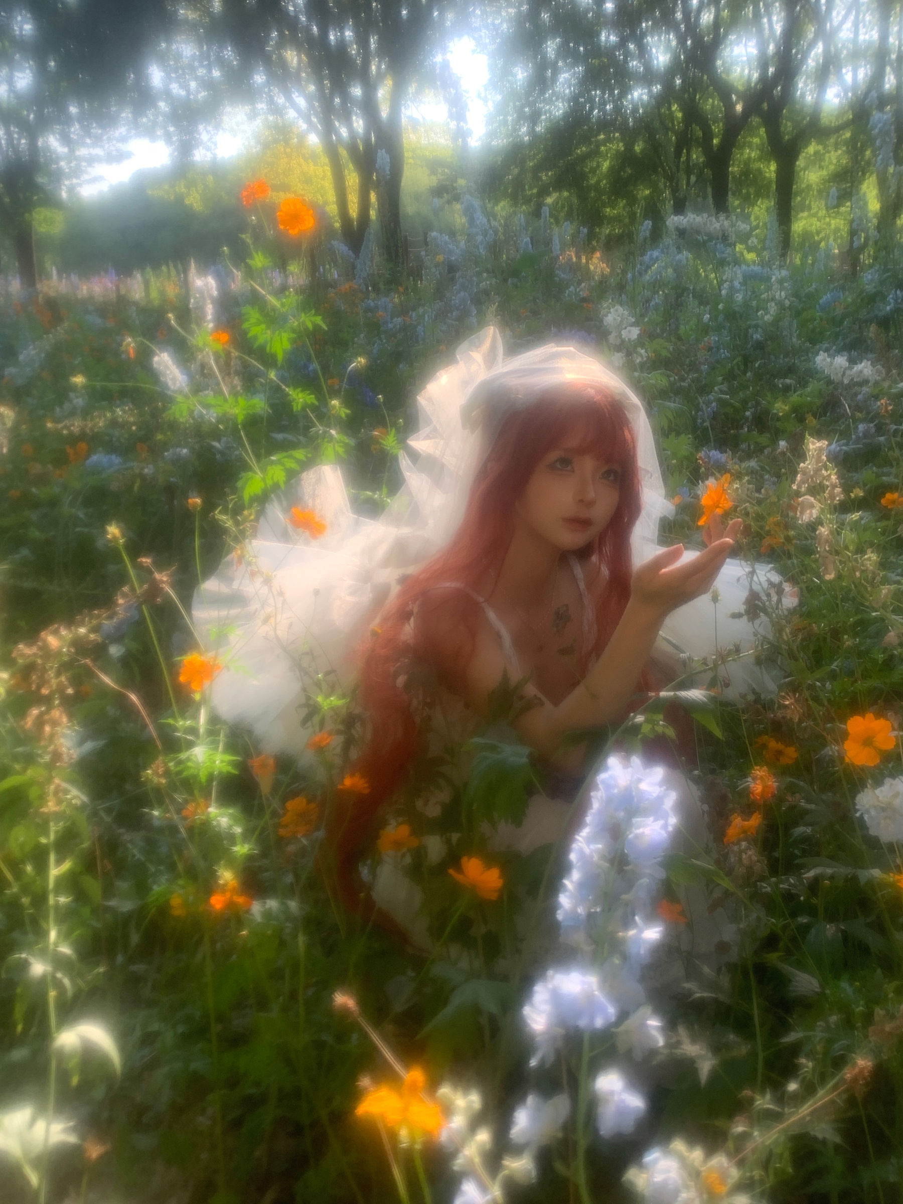 动漫博主 蠢沫沫 - 花丛婚纱  第61张