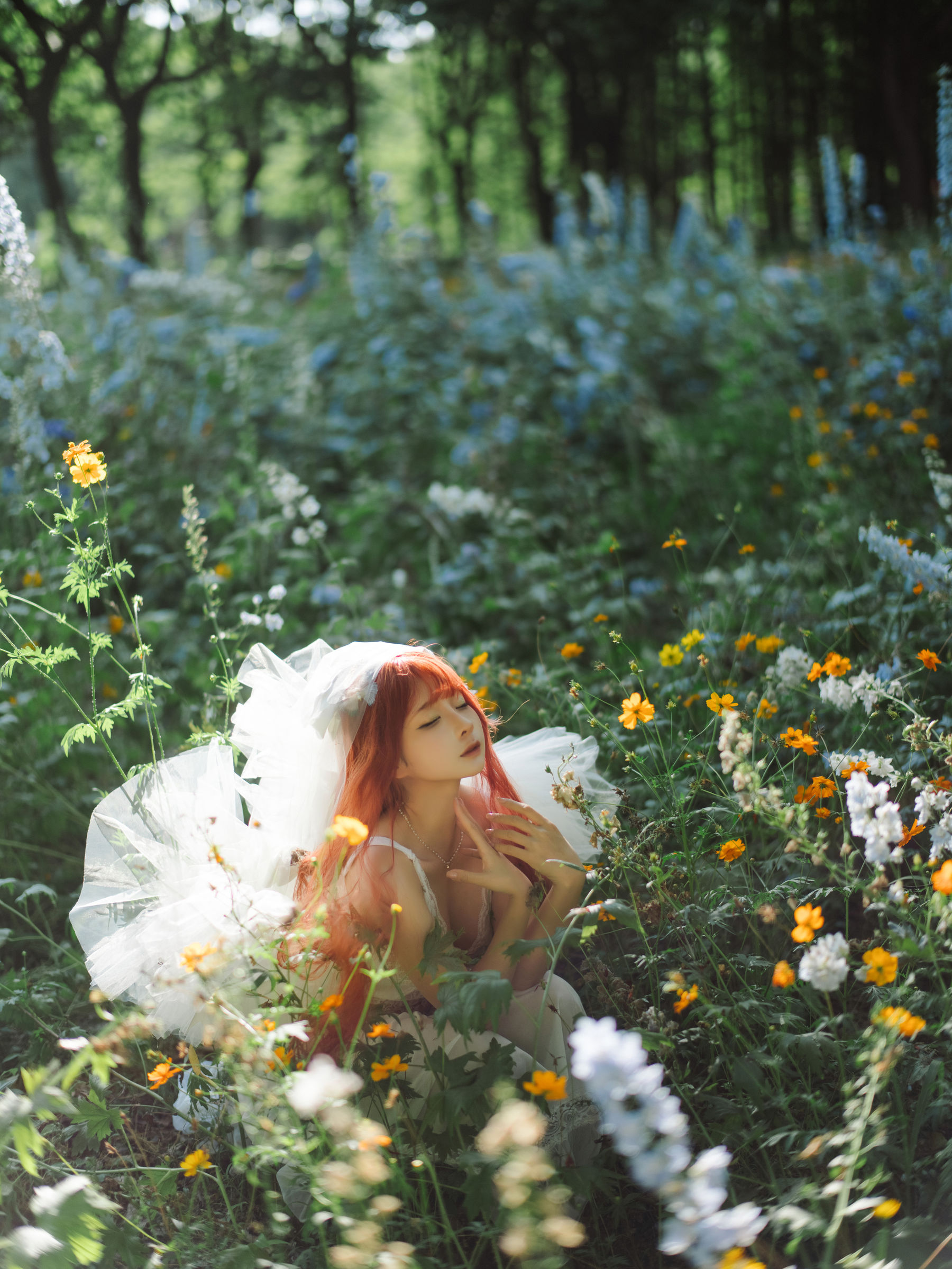 动漫博主 蠢沫沫 - 花丛婚纱  第39张