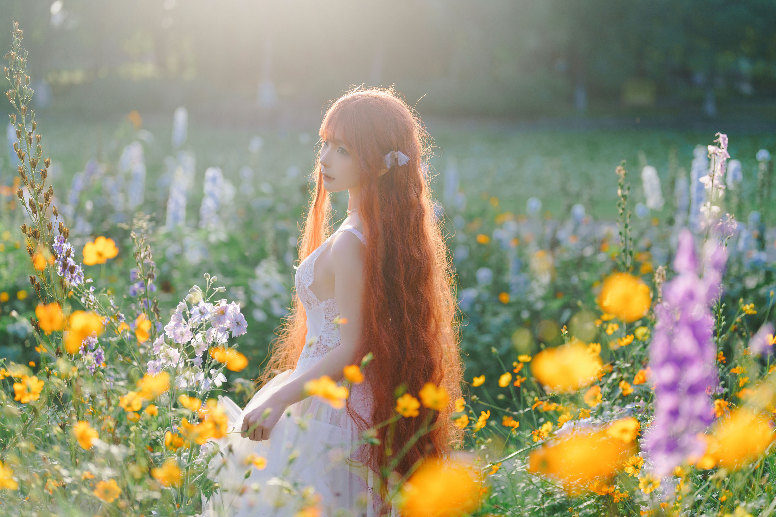 动漫博主 蠢沫沫 - 花丛婚纱  第31张