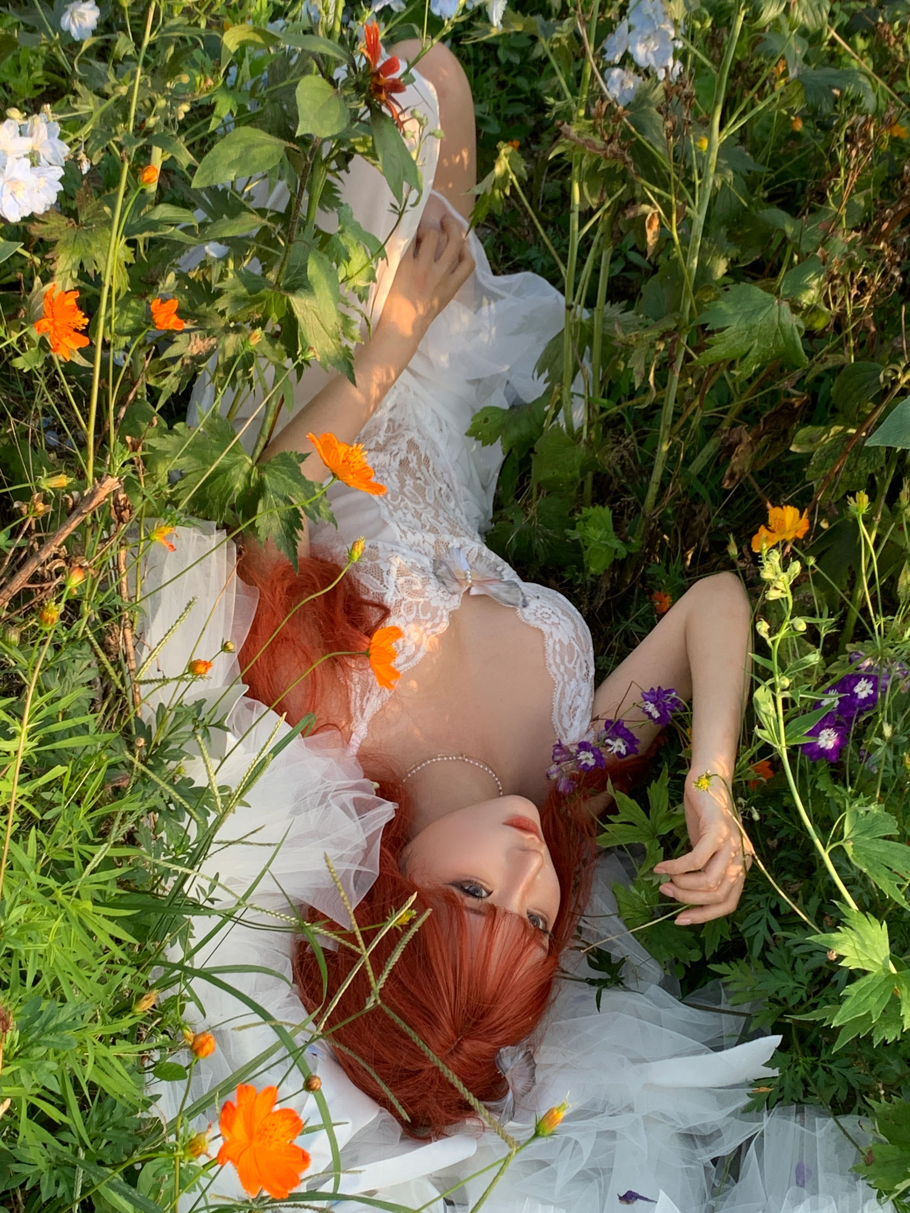 动漫博主 蠢沫沫 - 花丛婚纱  第71张