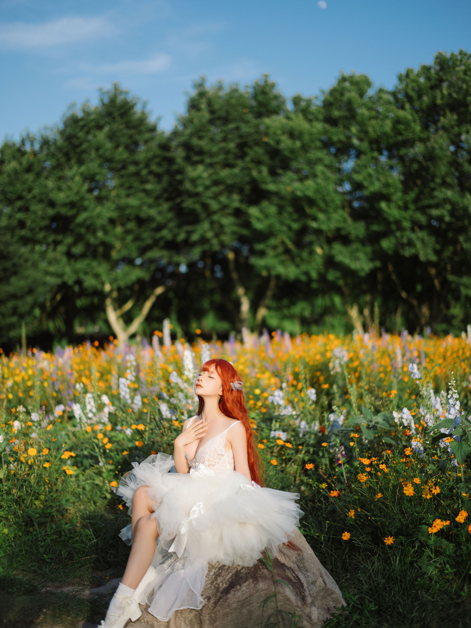 动漫博主 蠢沫沫 - 花丛婚纱  第47张