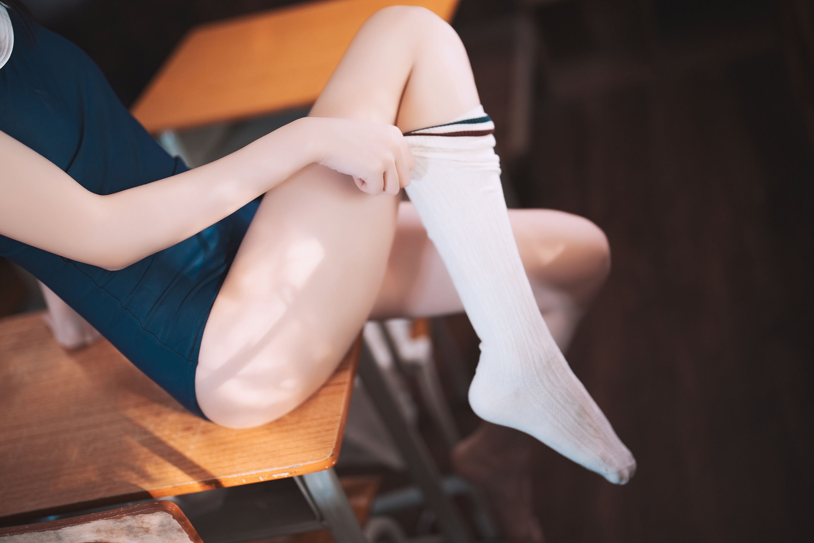 桜桃喵 - 教室死库水  第23张