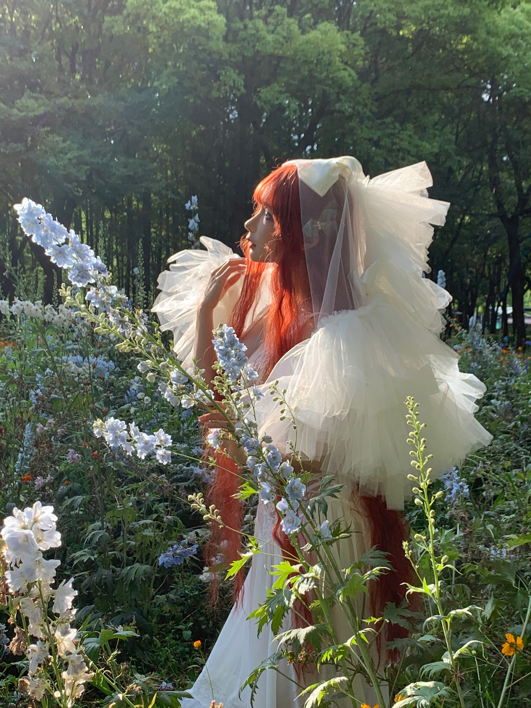 动漫博主 蠢沫沫 - 花丛婚纱  第67张