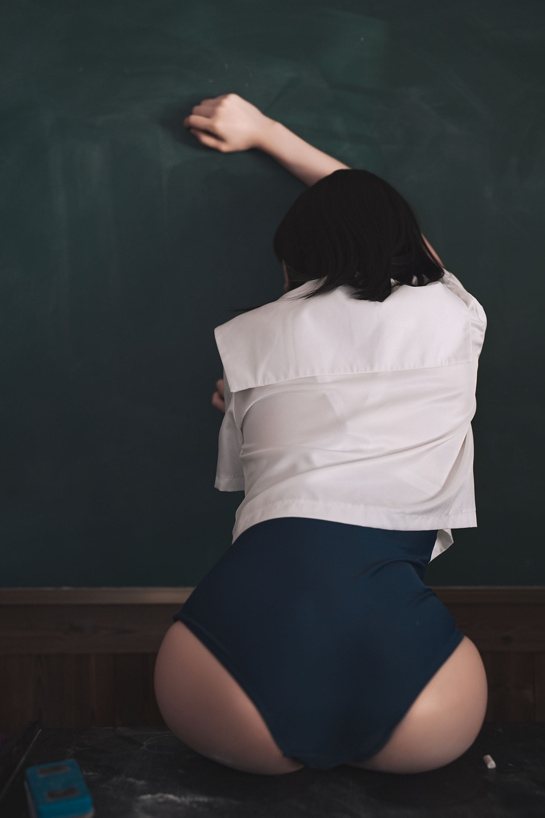 桜桃喵 - 教室死库水  第14张