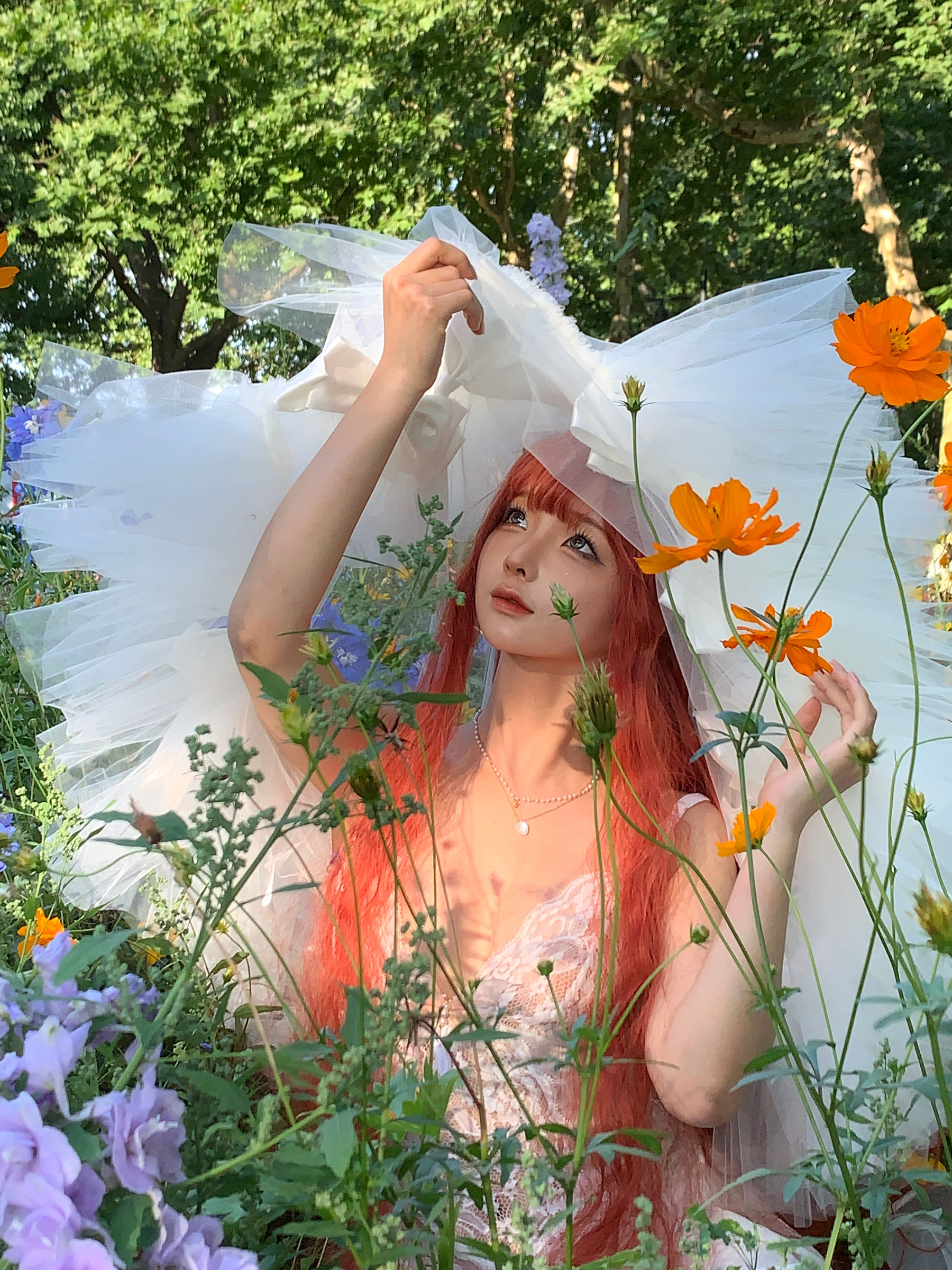 动漫博主 蠢沫沫 - 花丛婚纱  第68张