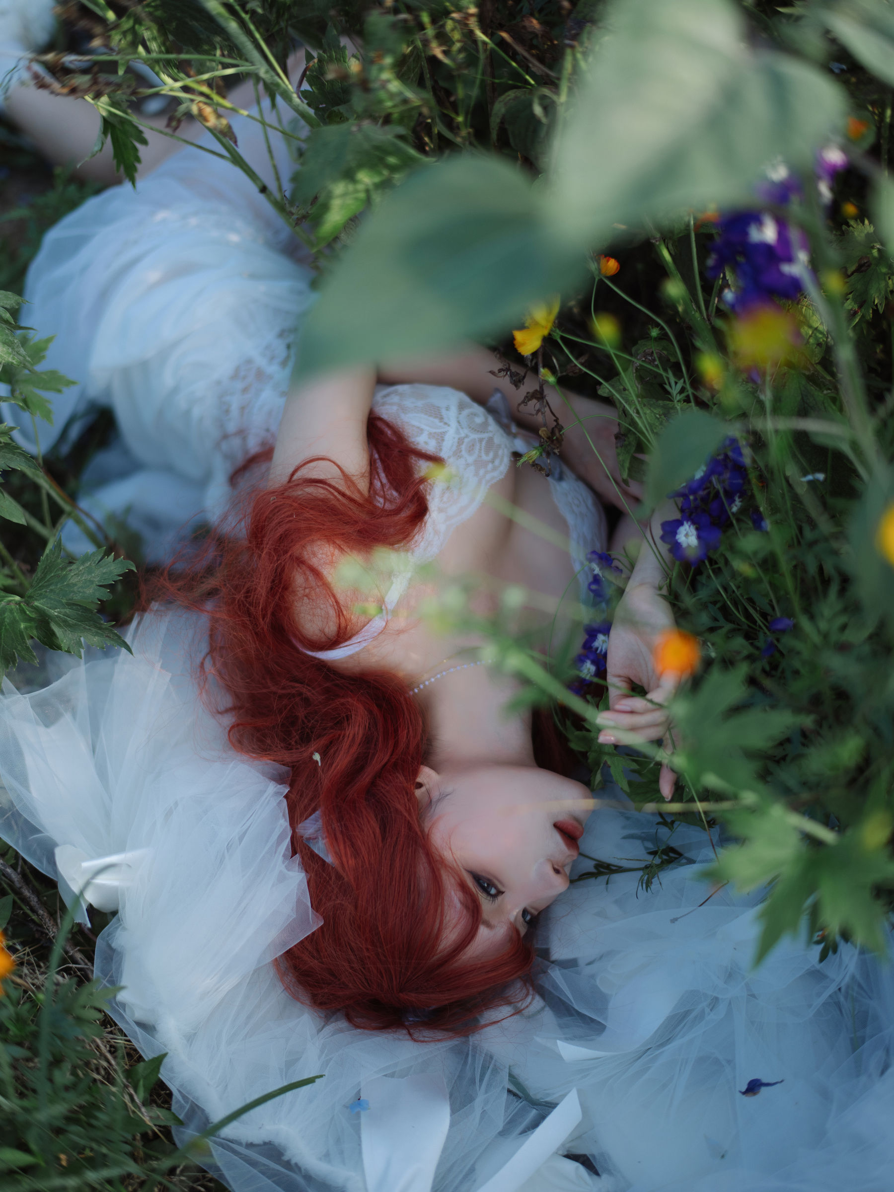 动漫博主 蠢沫沫 - 花丛婚纱  第49张