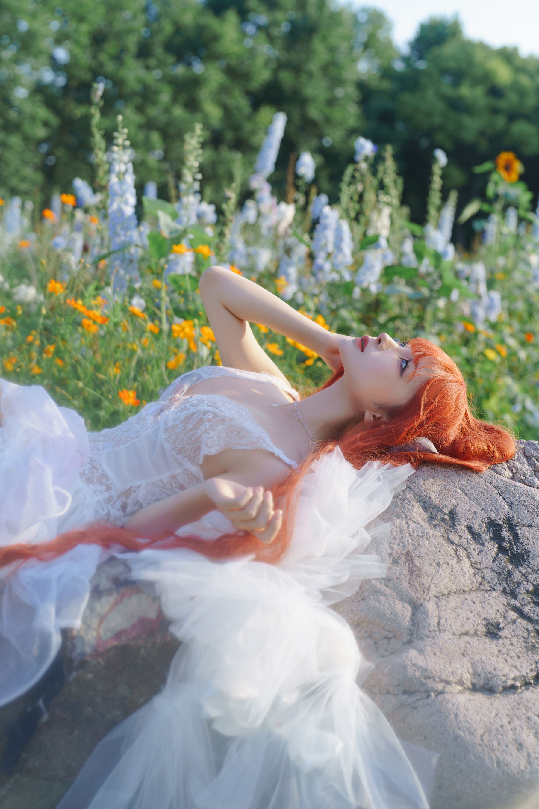 动漫博主 蠢沫沫 - 花丛婚纱  第24张