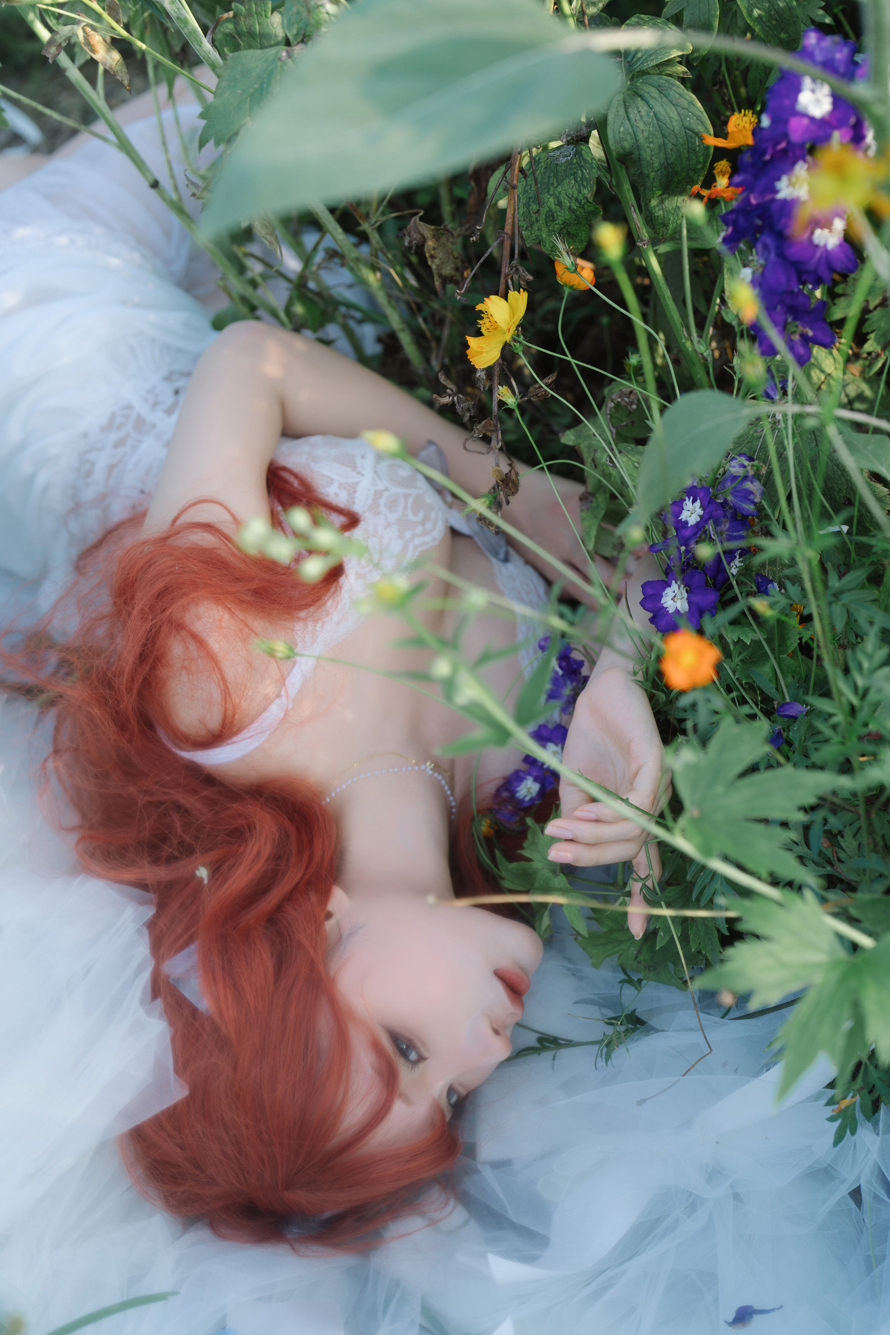 动漫博主 蠢沫沫 - 花丛婚纱  第28张