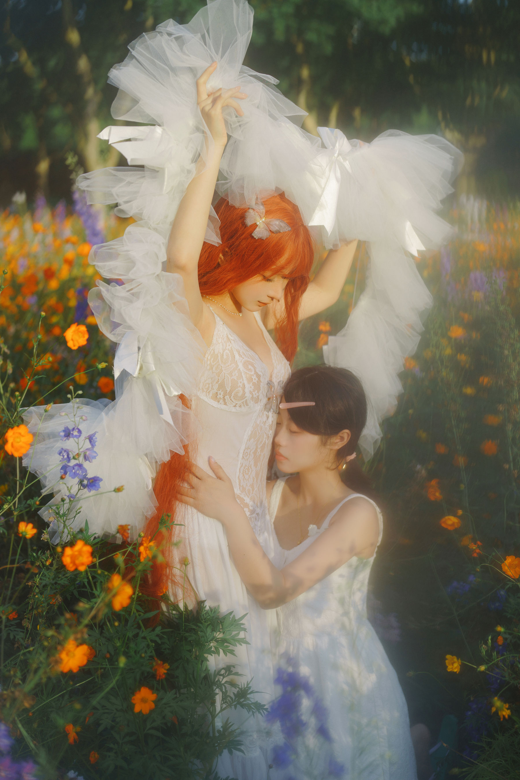 动漫博主 蠢沫沫 - 花丛婚纱  第37张