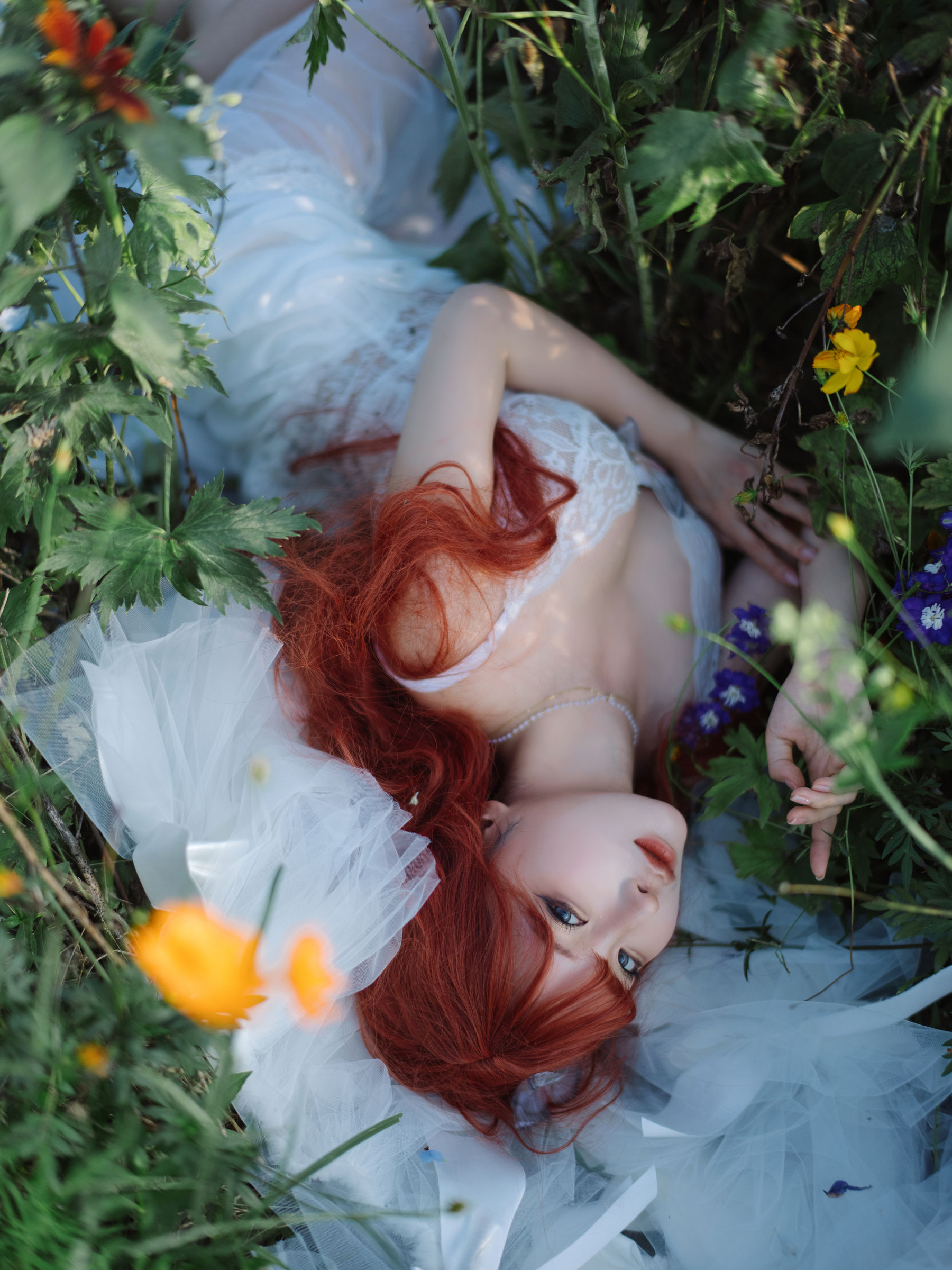 动漫博主 蠢沫沫 - 花丛婚纱  第48张