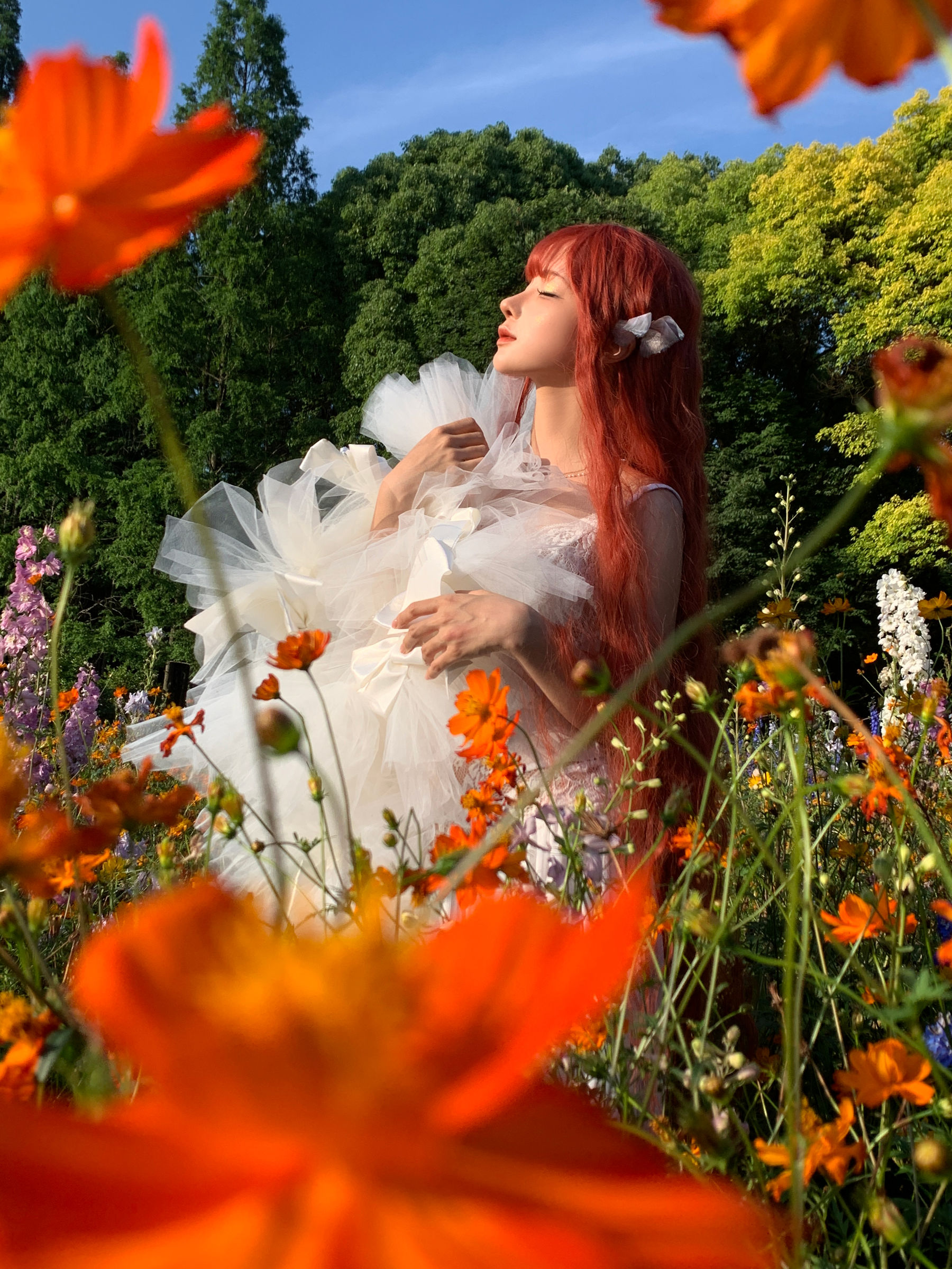 动漫博主 蠢沫沫 - 花丛婚纱  第65张