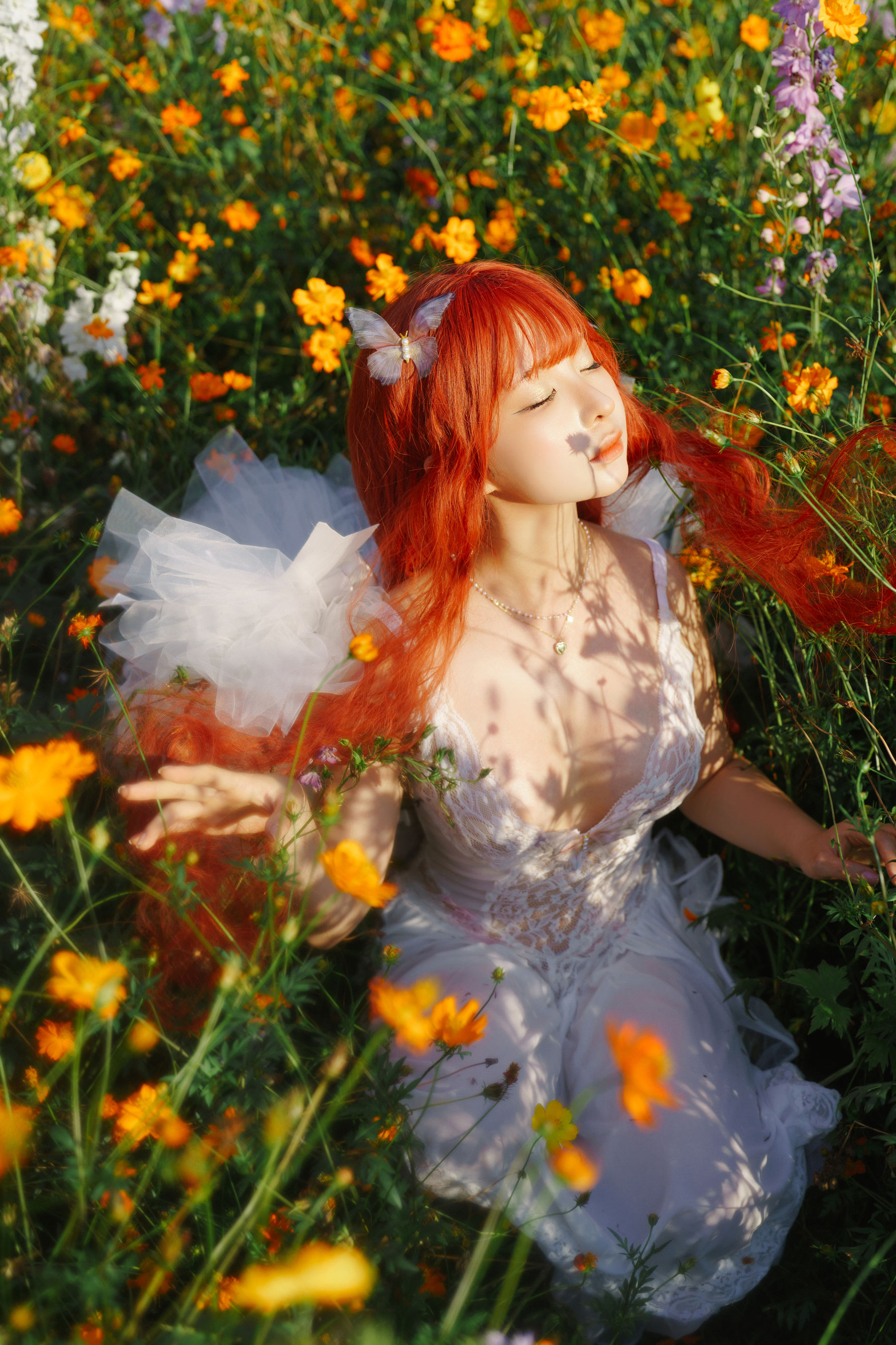 动漫博主 蠢沫沫 - 花丛婚纱  第21张