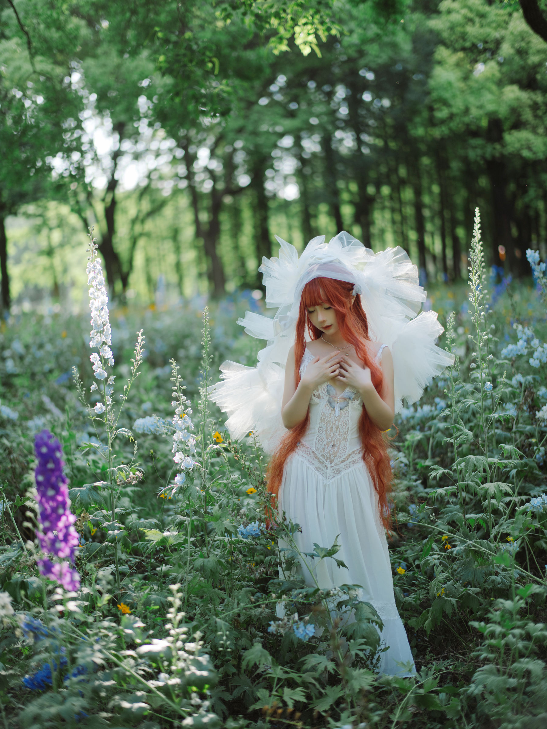 动漫博主 蠢沫沫 - 花丛婚纱  第41张