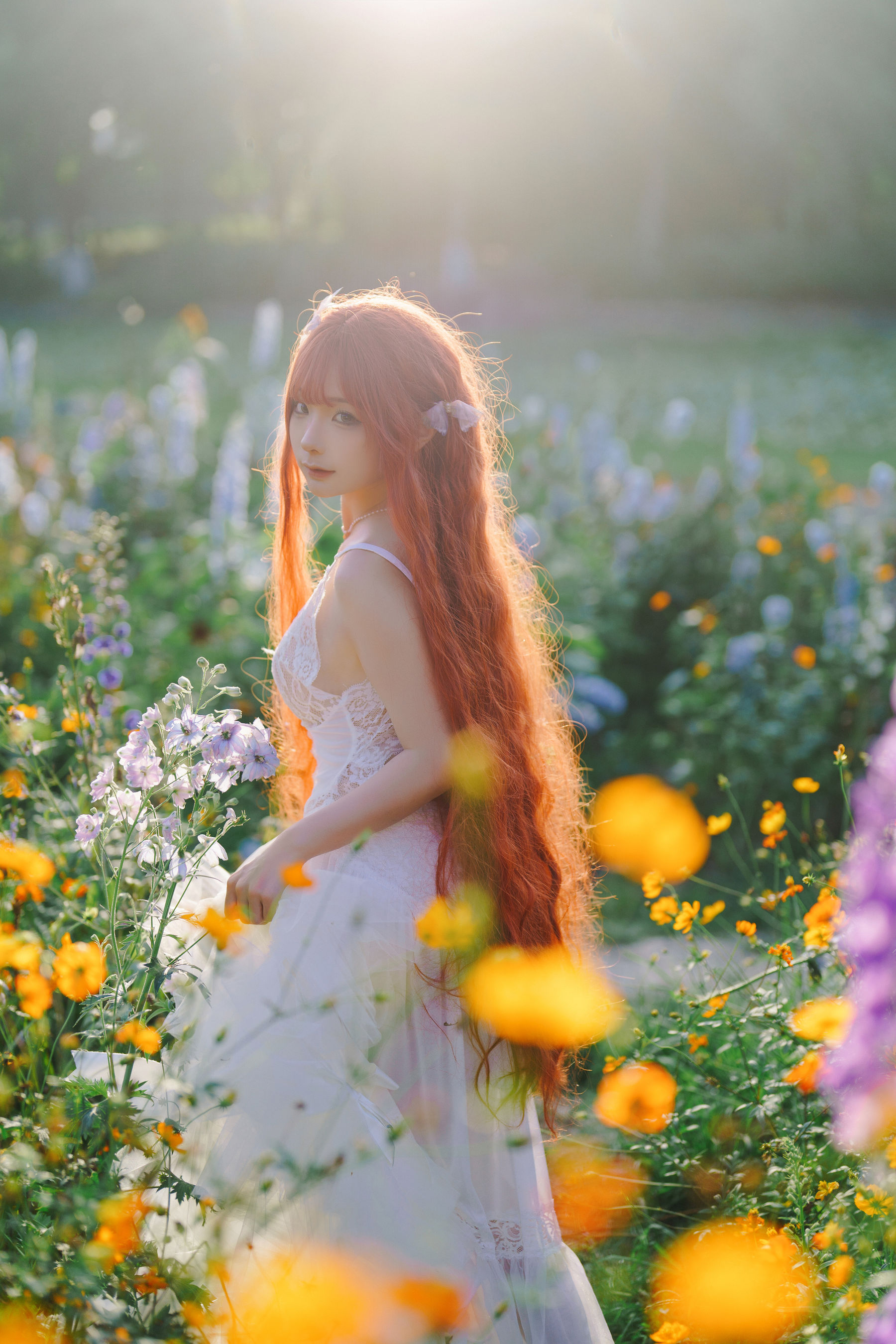 动漫博主 蠢沫沫 - 花丛婚纱  第30张