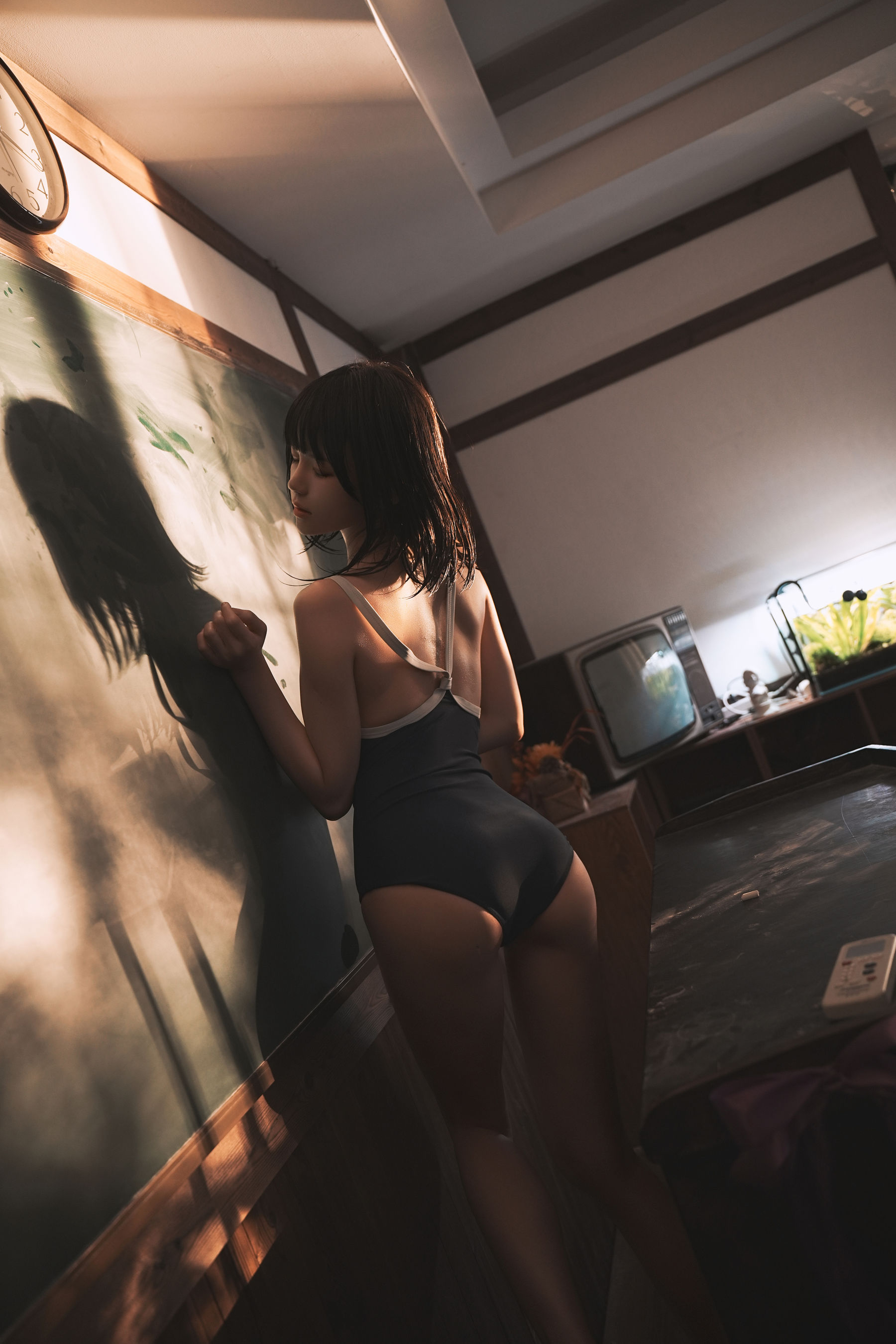 桜桃喵 - 教室死库水  第49张