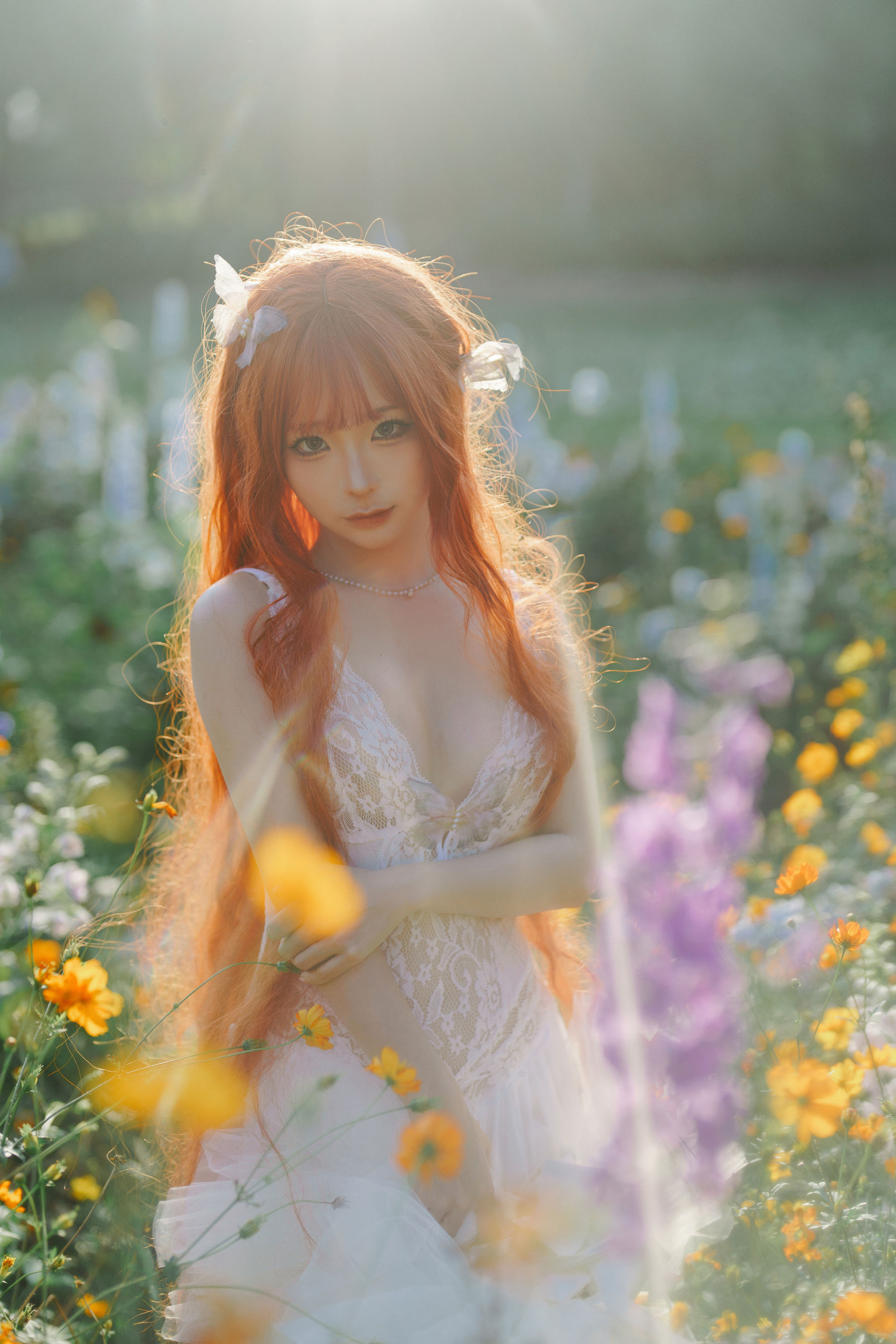 动漫博主 蠢沫沫 - 花丛婚纱  第29张