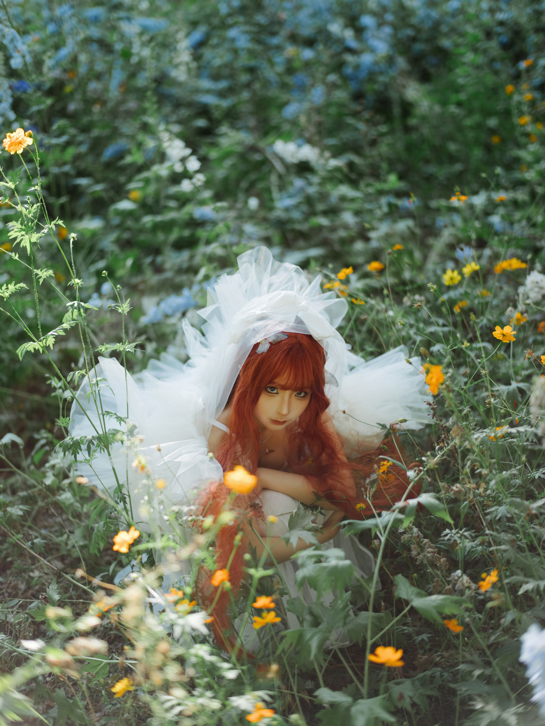 动漫博主 蠢沫沫 - 花丛婚纱  第40张