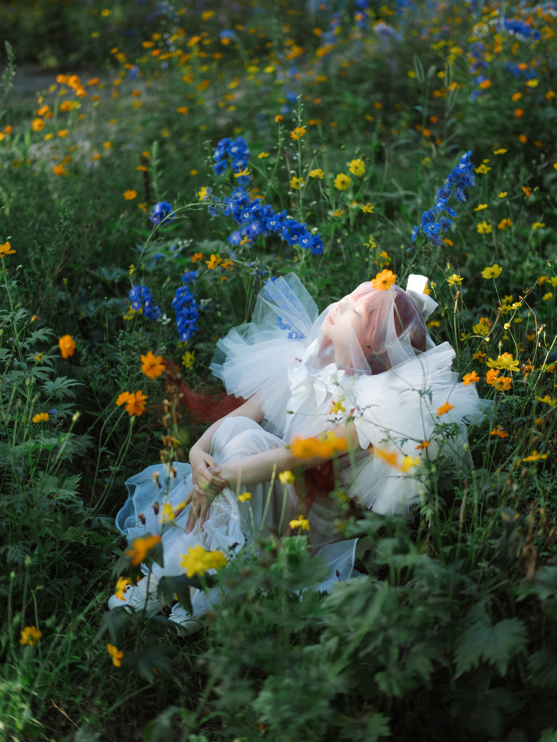 动漫博主 蠢沫沫 - 花丛婚纱  第46张