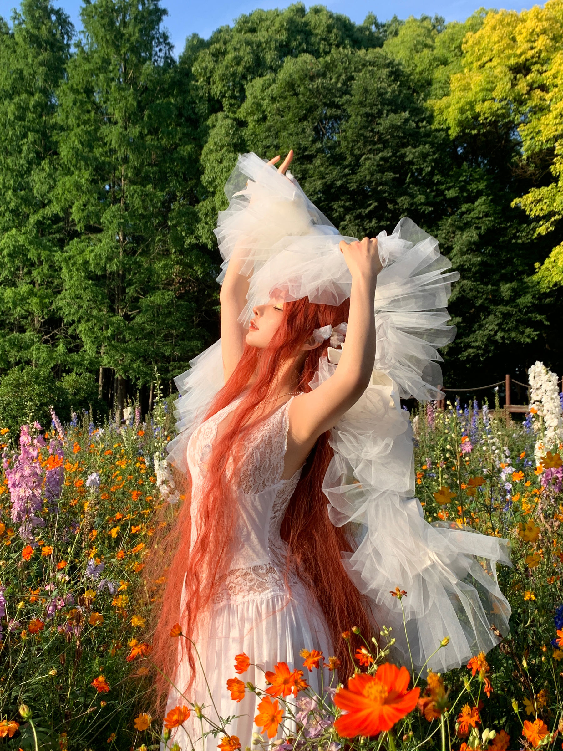 动漫博主 蠢沫沫 - 花丛婚纱  第60张