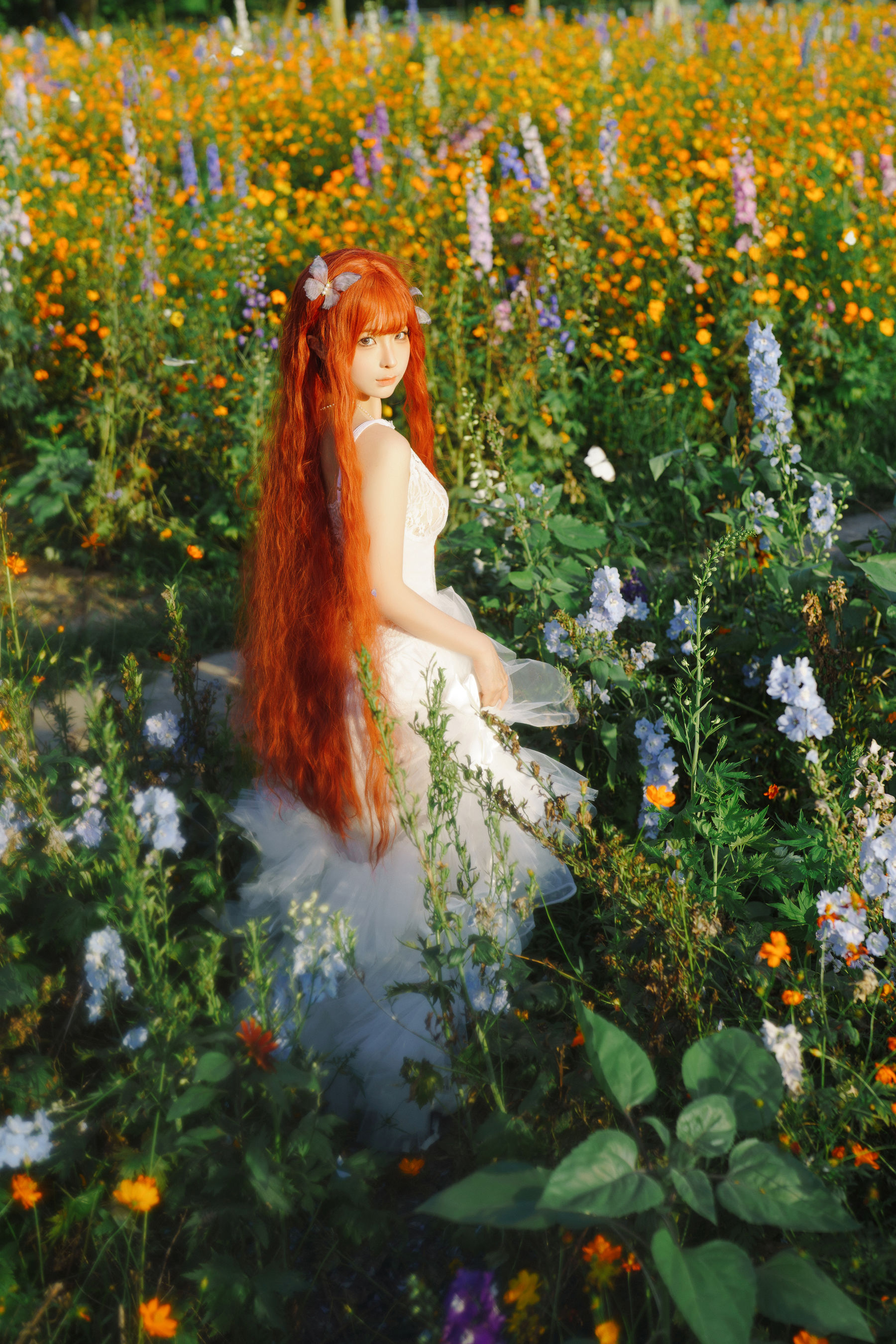 动漫博主 蠢沫沫 - 花丛婚纱  第26张