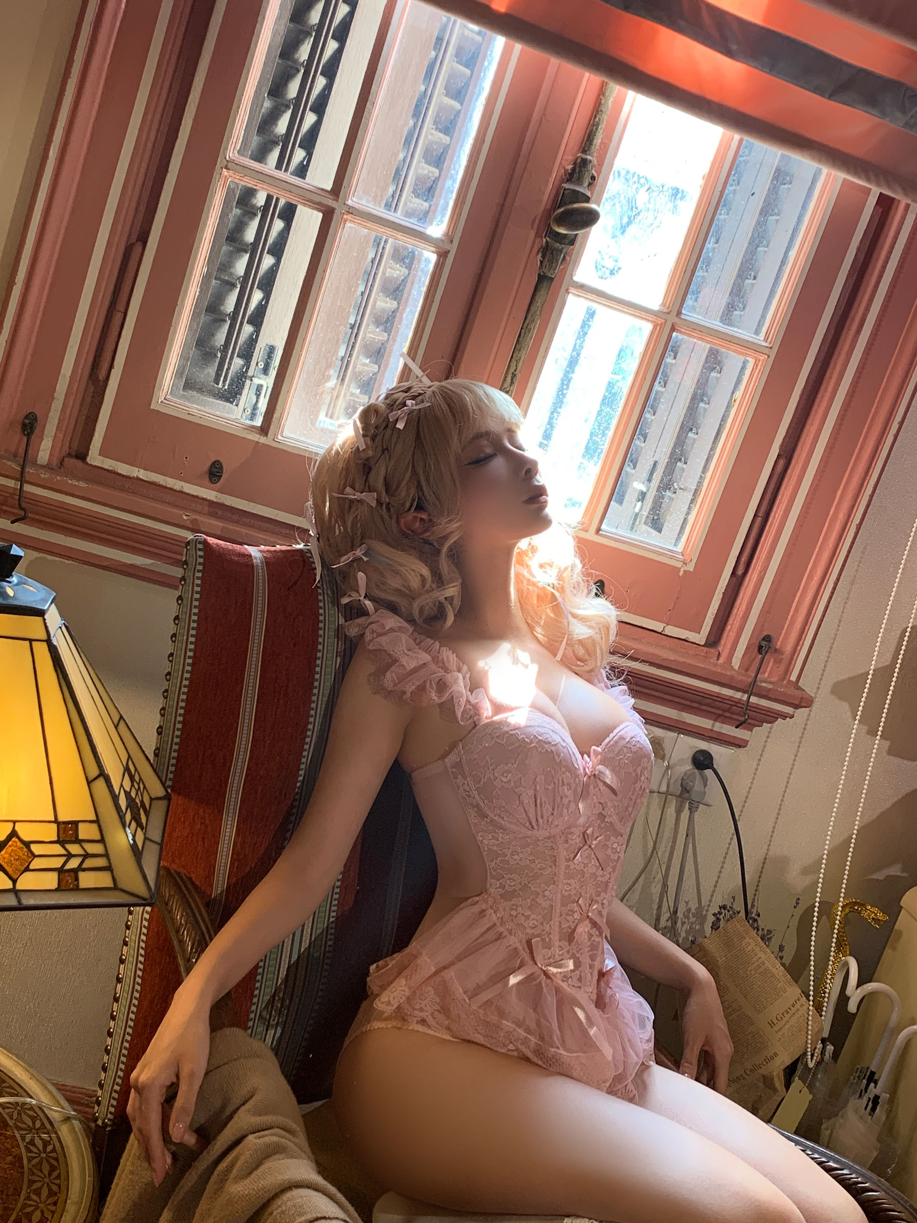 动漫博主蠢沫沫 - 金发蝴蝶结  第83张