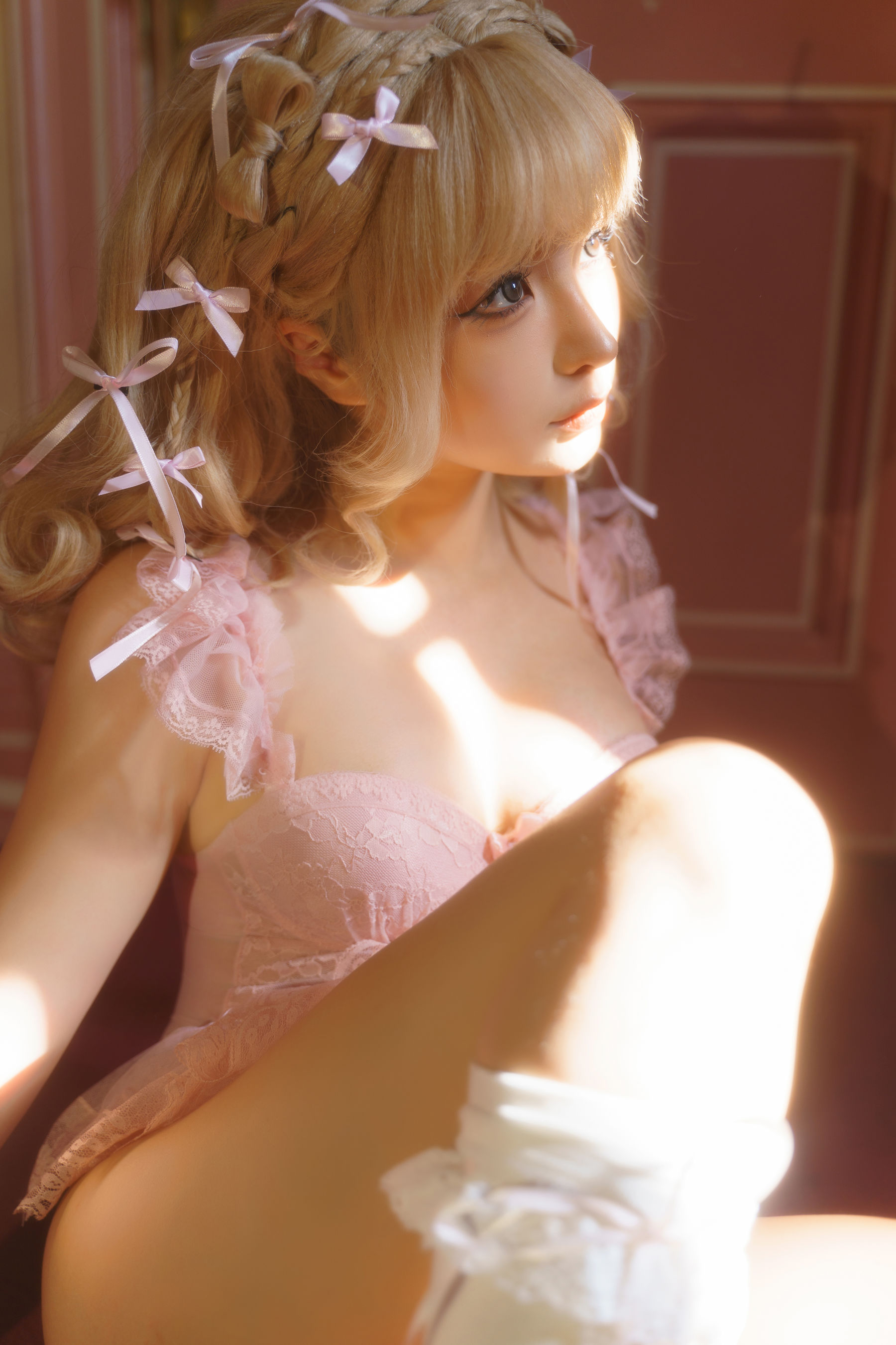 动漫博主蠢沫沫 - 金发蝴蝶结  第23张