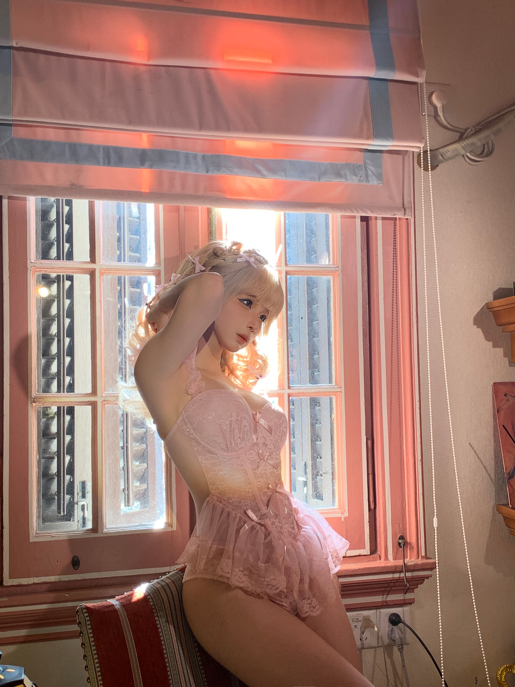 动漫博主蠢沫沫 - 金发蝴蝶结  第86张