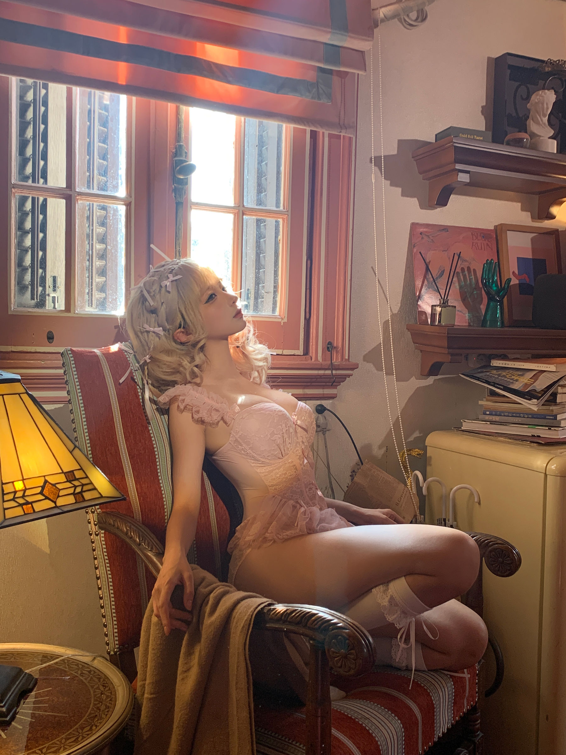 动漫博主蠢沫沫 - 金发蝴蝶结  第84张