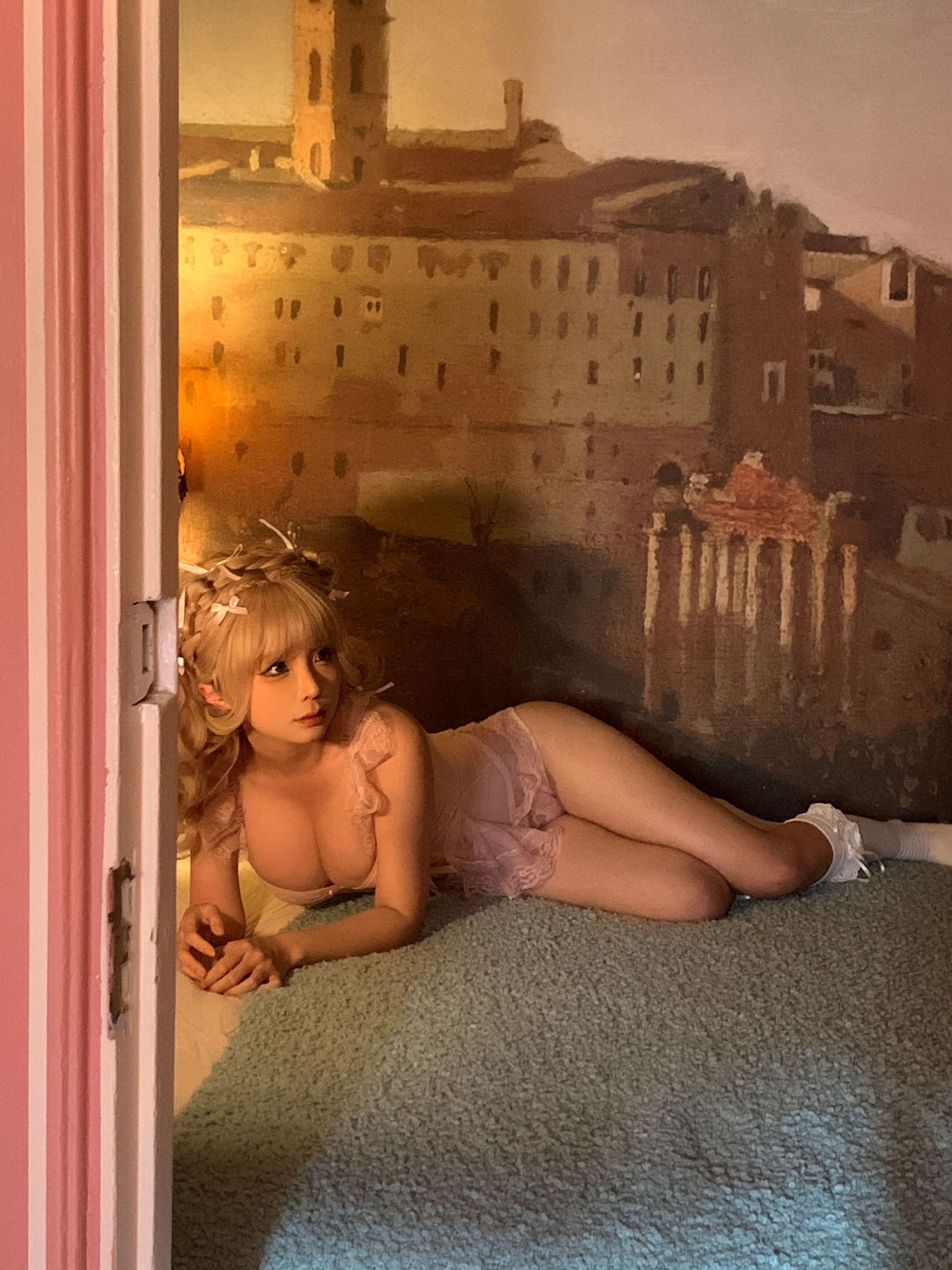 动漫博主蠢沫沫 - 金发蝴蝶结  第98张